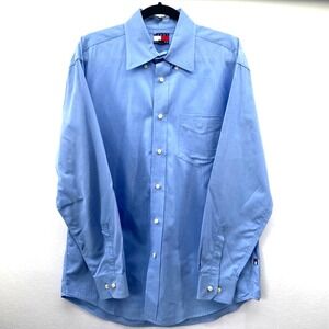 TOMMY HILFIGER Long Sleeve Mens‎ Dress Button Down Shirt